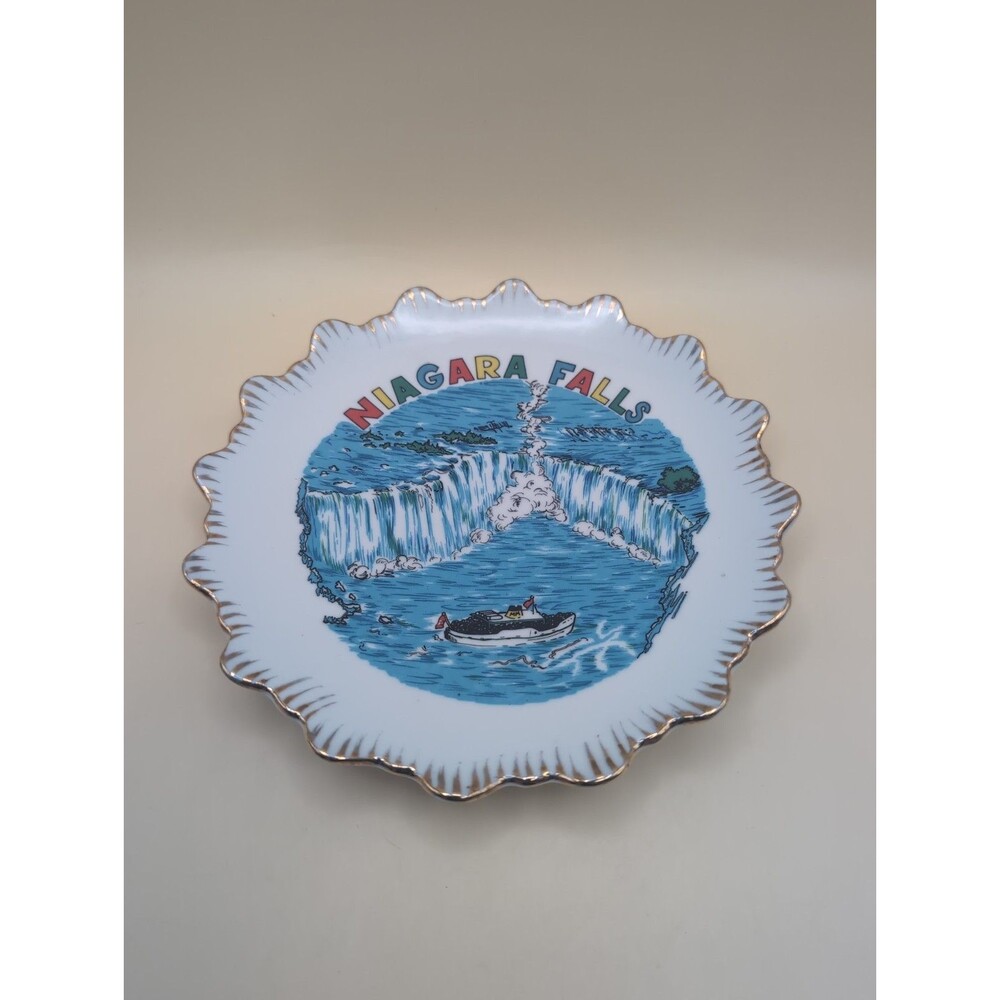 Canada Niagara Falls Vintage Wall Hanging Souvenir Plate Decor